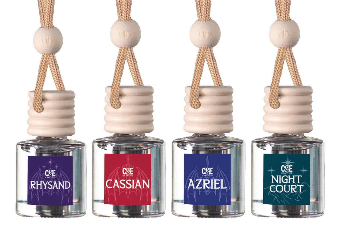 CandeCraftCo Car Fresheners Official ACOTAR™ Collection - (Night Court)