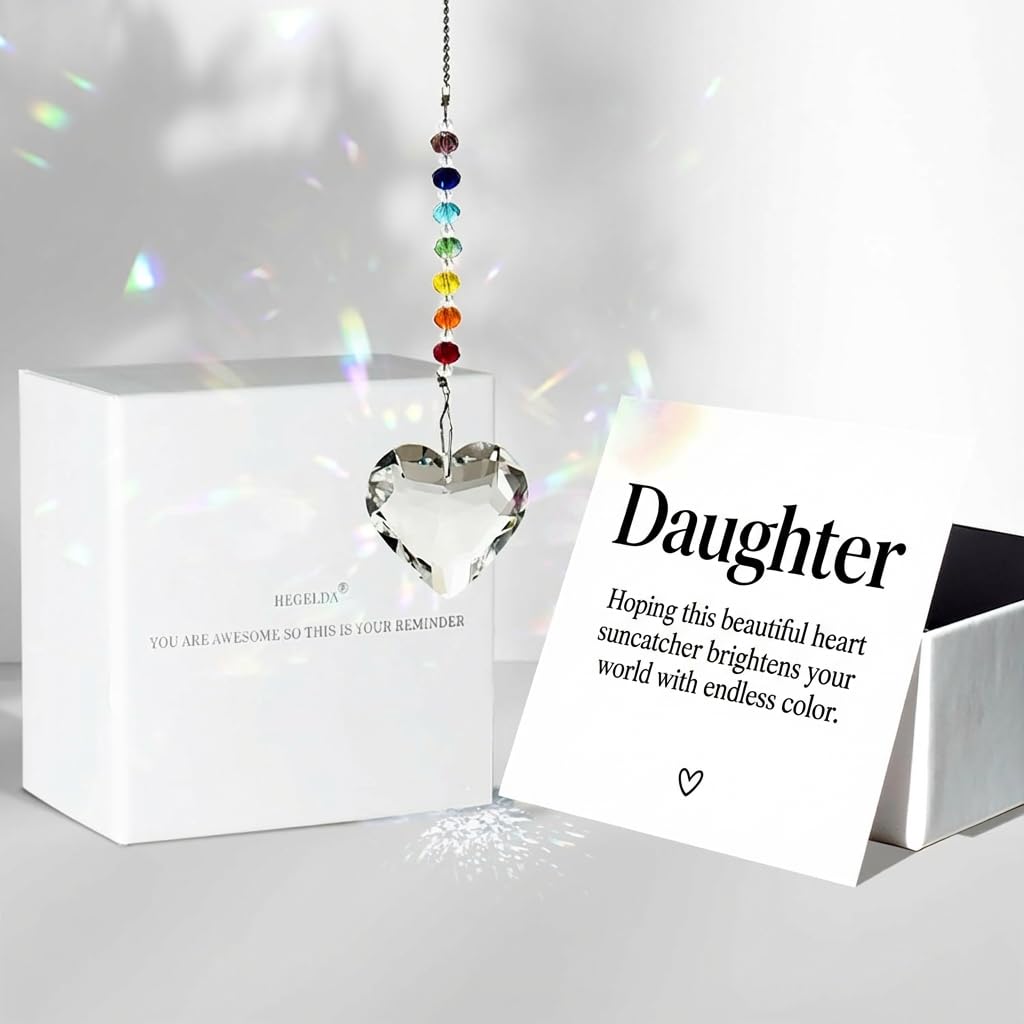 Birthday Gifts for Women Friend Crystal Suncatcher Christmas Ornament Decor