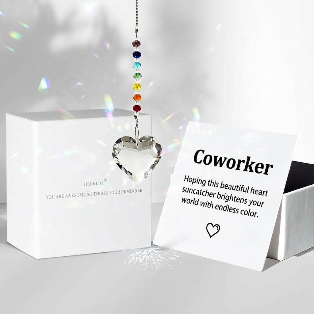 Birthday Gifts for Women Friend Crystal Suncatcher Christmas Ornament Decor