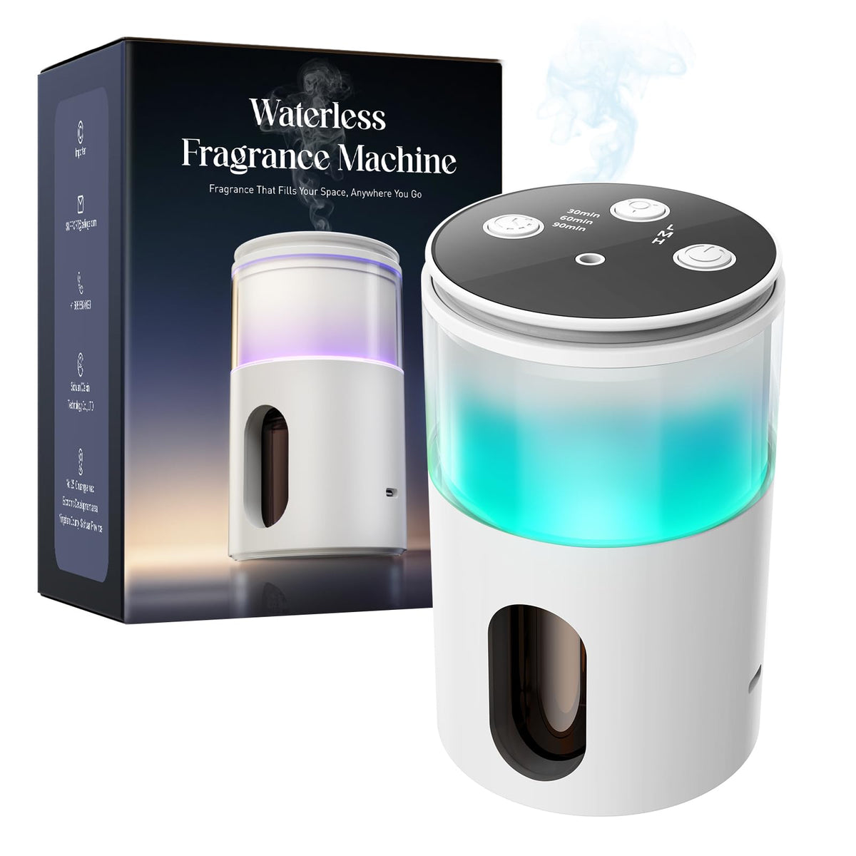 Waterless Essential Oil Diffuser: -  for Home