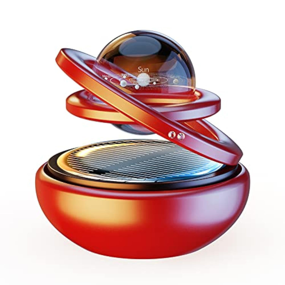Kwak’s Solar Car Air Freshener Dashboard Decorations Gentle Ocean Scent