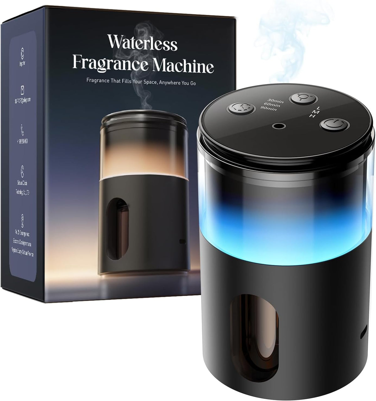 Waterless Essential Oil Diffuser: -  for Home