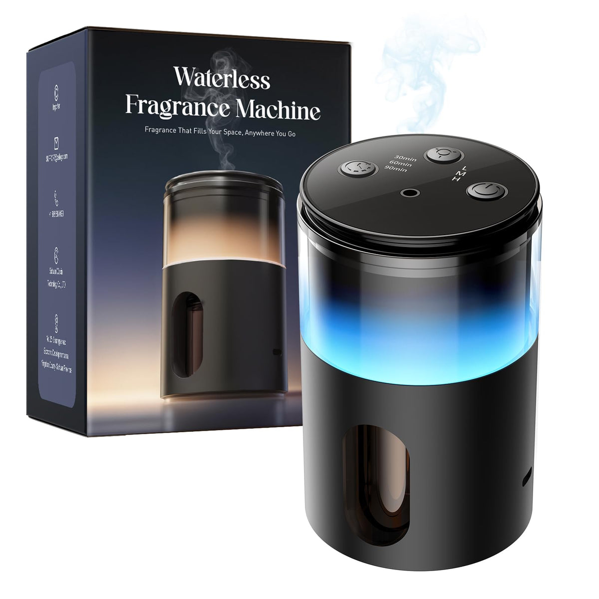 Waterless Essential Oil Diffuser: -  for Home