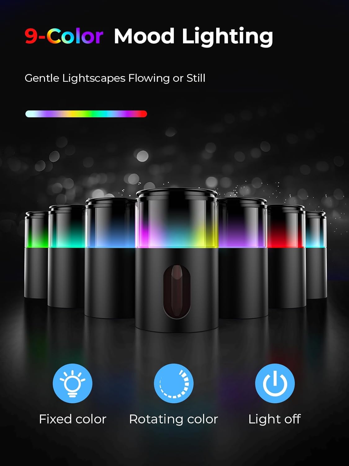 Waterless Essential Oil Diffuser: -  for Home
