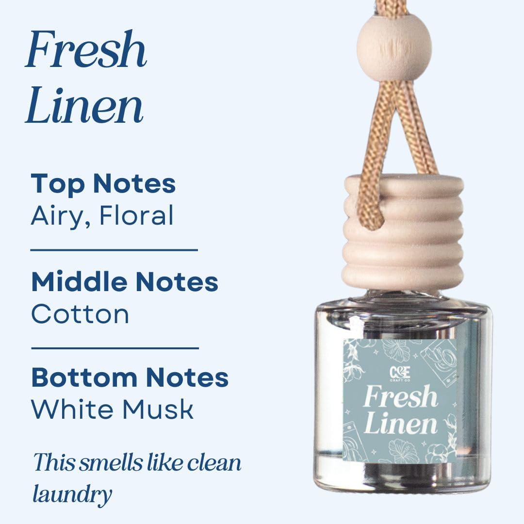 CANDECraftCo 2 Pack Hanging Car Air Freshener Diffuser for Essential Oils