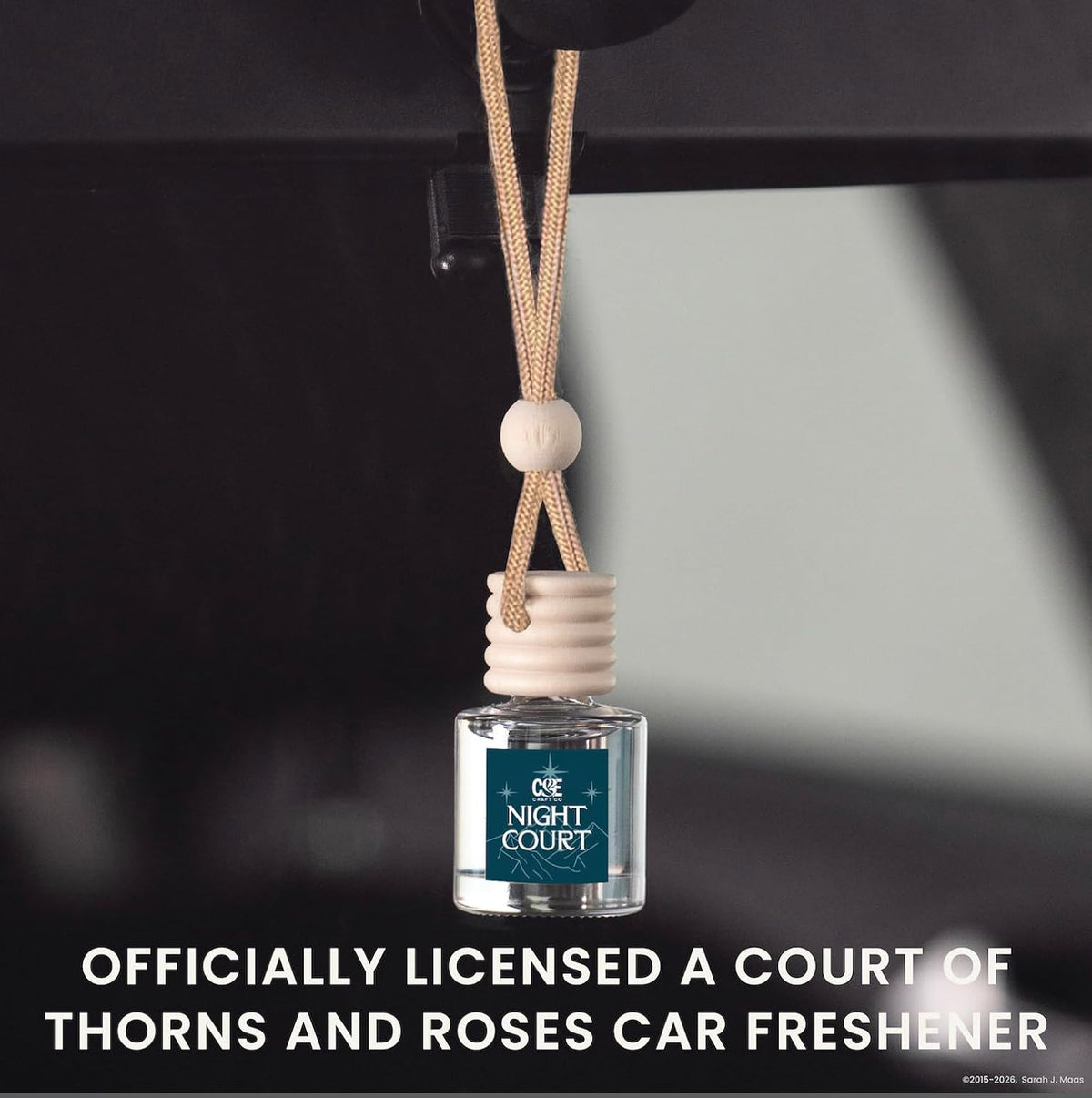 CandeCraftCo Car Fresheners Official ACOTAR™ Collection - (Night Court)