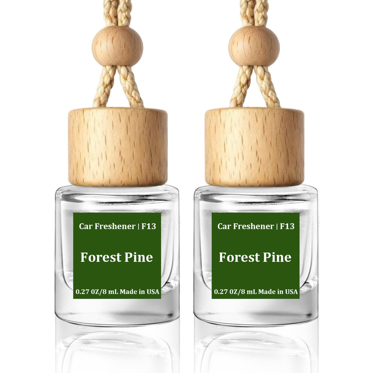 HoogaLife Car Air Freshener Diffuser 2 Pack Hanging Air Freshener Diffuser - Vanilla Cream Fragrance Oil Air D iffuser for Car, 45+ days Long Lasting Fragrance Made in USA C ar Air Fresheners (V54)