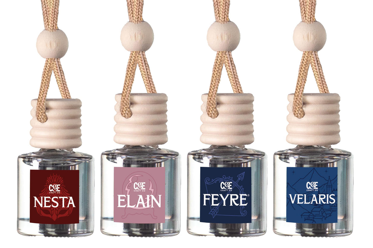 CandeCraftCo Car Fresheners Official ACOTAR™ Collection - (Night Court)