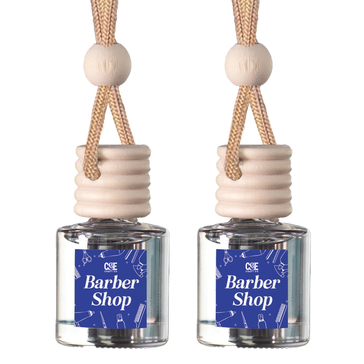 CANDECraftCo 2 Pack Hanging Car Air Freshener Diffuser for Essential Oils