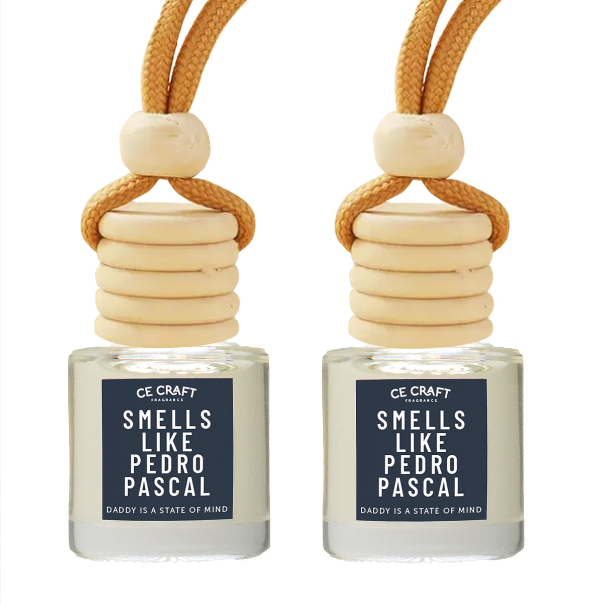 CANDECraftCo 2 Pack Hanging Car Air Freshener Diffuser for Essential Oils