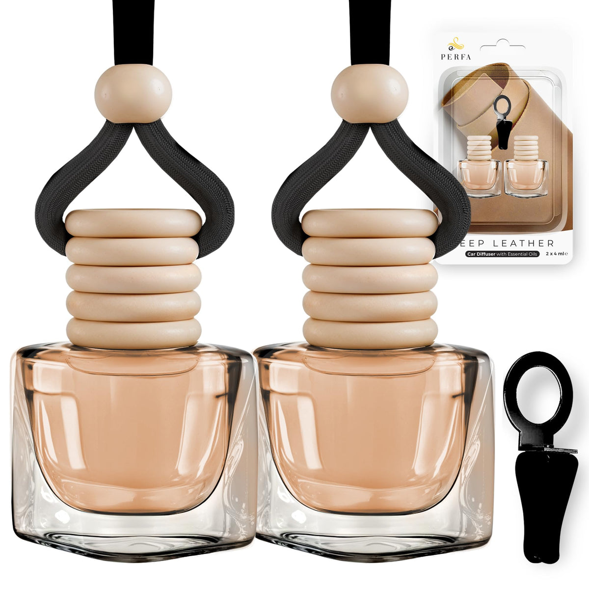 Car Air Freshener - Citrus Lemon Inspired Perfume Diffuser by Perfa