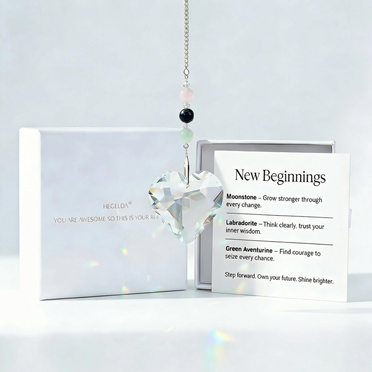 Birthday Gifts for Women Friend Crystal Suncatcher Christmas Ornament Decor