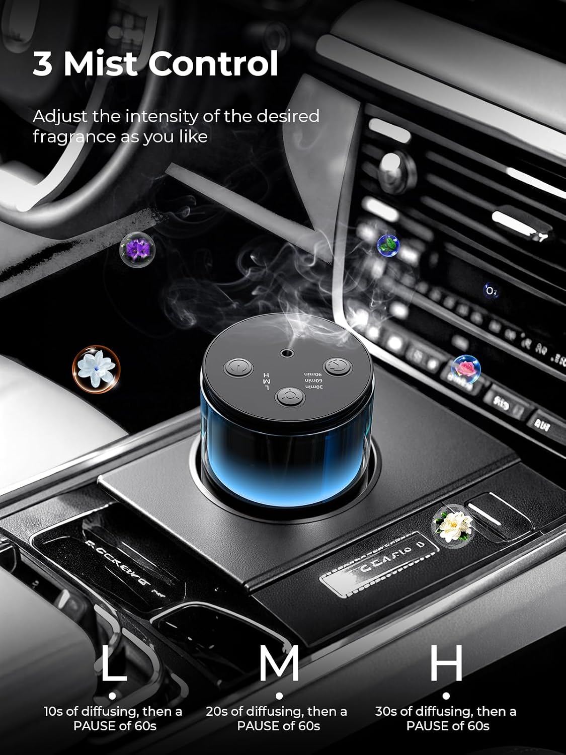 Waterless Essential Oil Diffuser: -  for Home