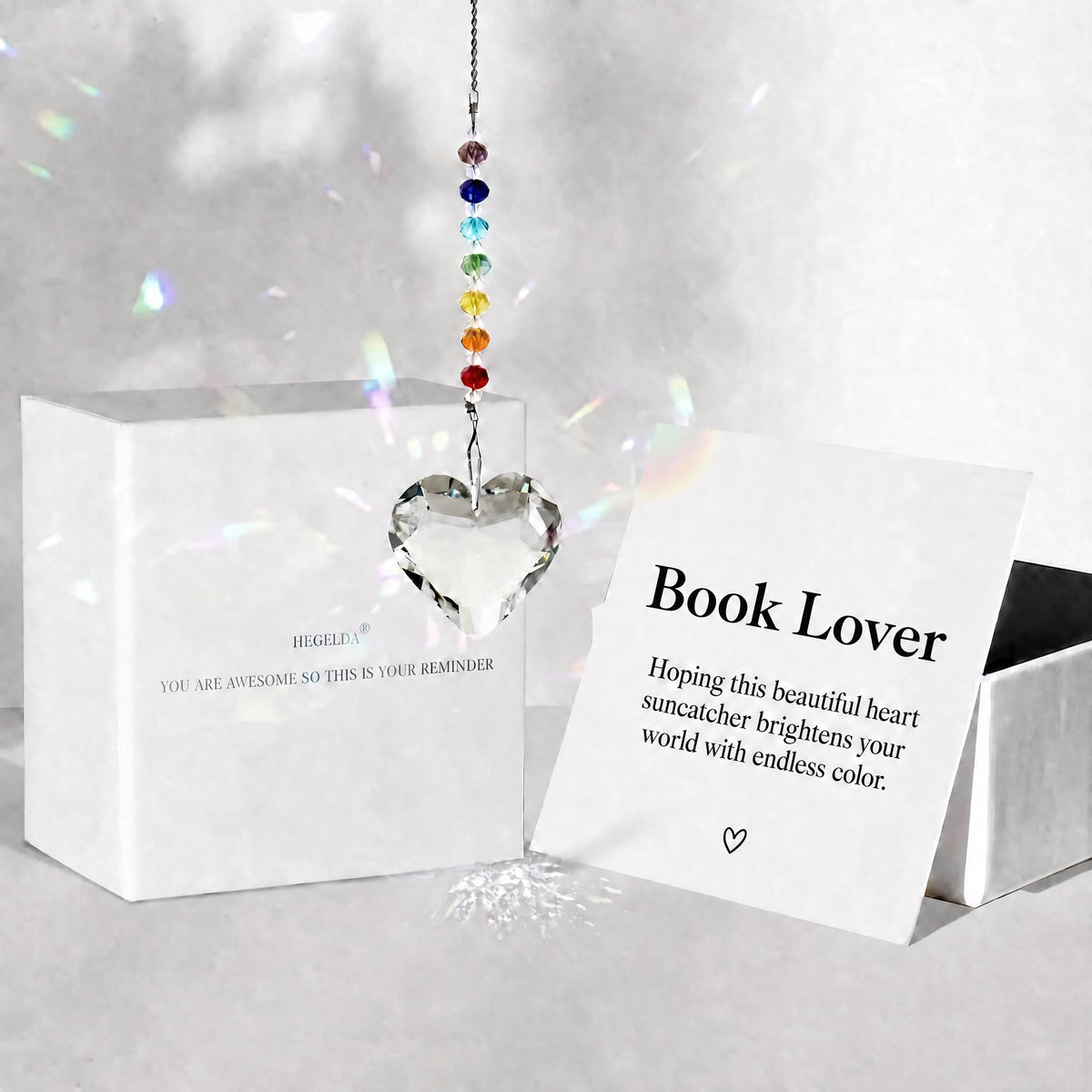 Birthday Gifts for Women Friend Crystal Suncatcher Christmas Ornament Decor