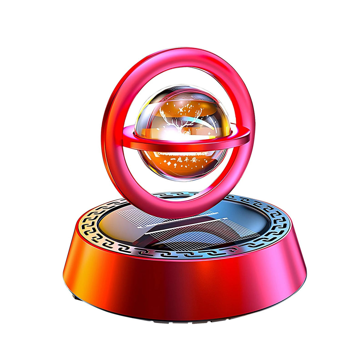 Kwak’s Solar Car Air Freshener Dashboard Decorations Gentle Ocean Scent
