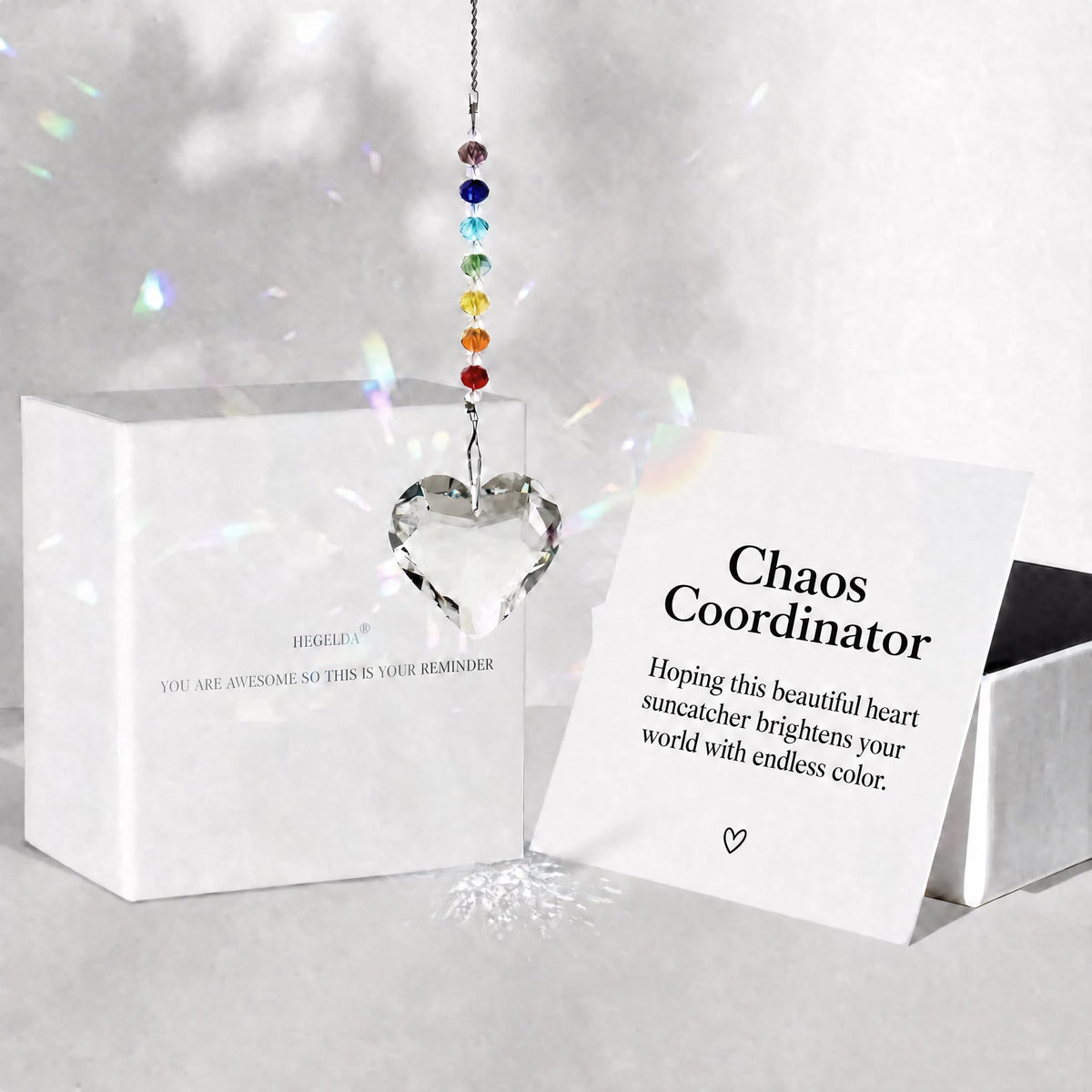 Birthday Gifts for Women Friend Crystal Suncatcher Christmas Ornament Decor
