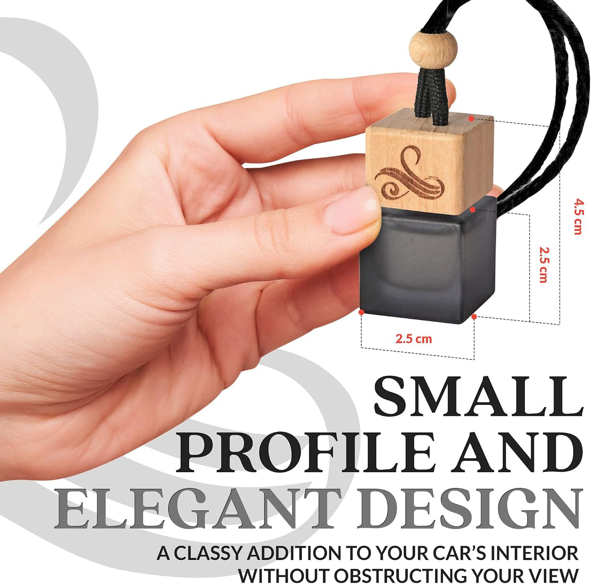 Car Air Freshener for Men - Greed Inspired Perfume Diffuser by Perfa