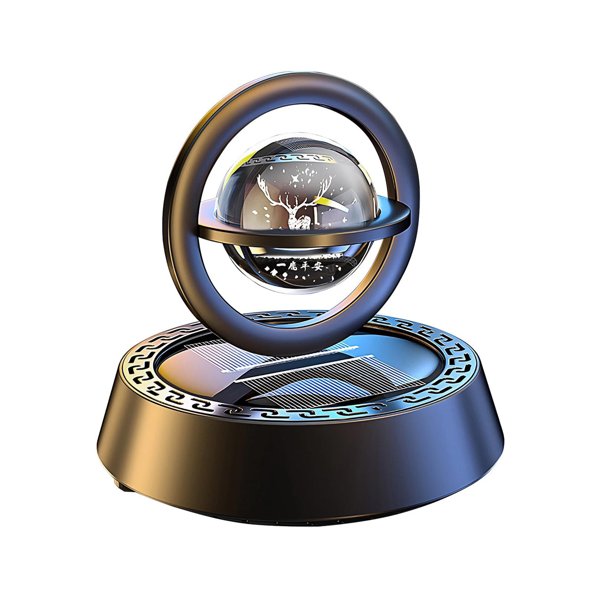 Kwak’s Solar Car Air Freshener Dashboard Decorations Gentle Ocean Scent