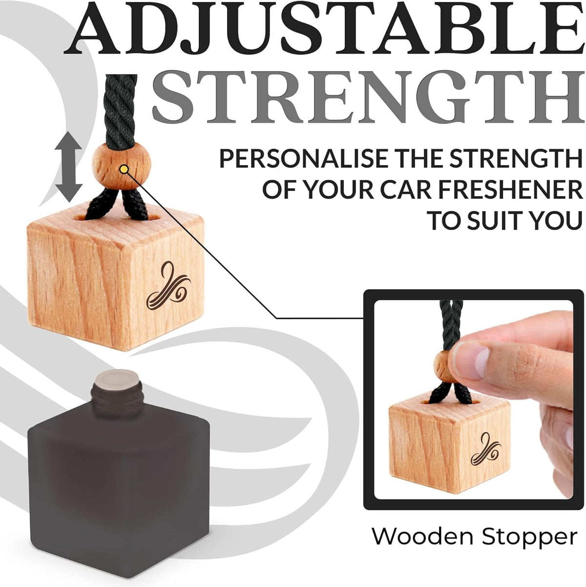Car Air Freshener for Men - Greed Inspired Perfume Diffuser by Perfa