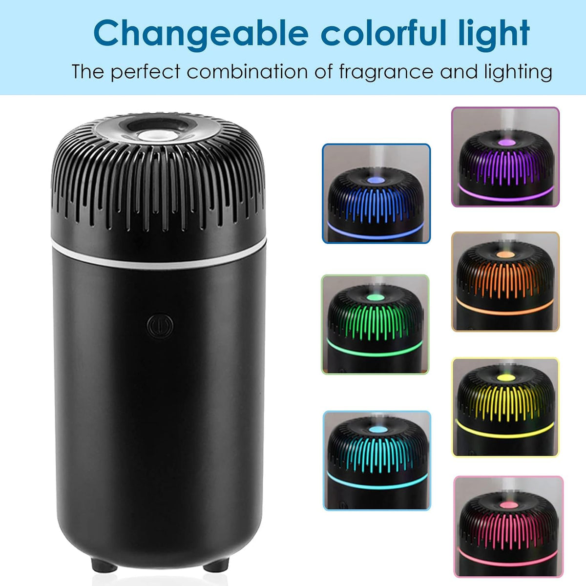 Car Diffuser Humidifier USB Aromatherapy Essential Oil Diffuser