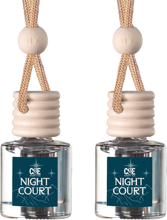 CandeCraftCo Car Fresheners Official ACOTAR™ Collection - (Night Court)