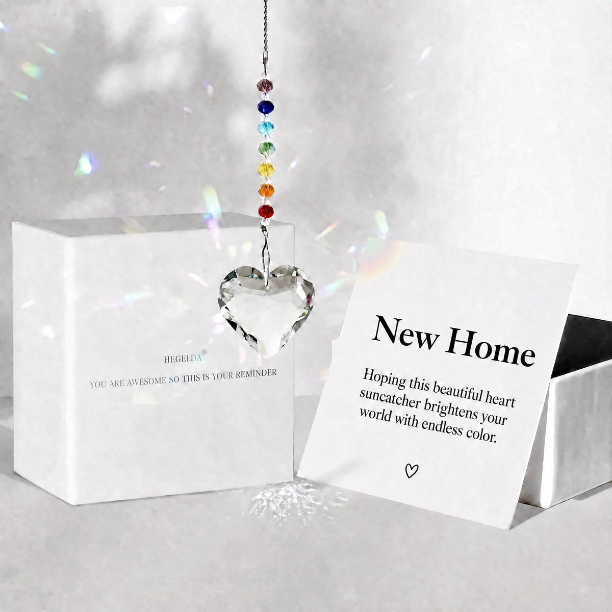 Birthday Gifts for Women Friend Crystal Suncatcher Christmas Ornament Decor