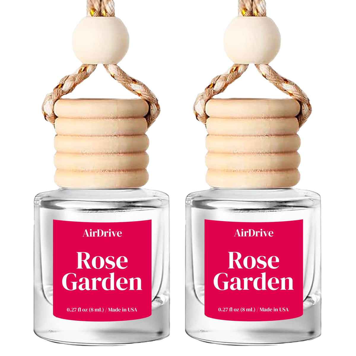 Car Air Freshener Tropical Bora-Bora 2 Pack Coconut Hanging Air Freshener Diffuser, Cute Car Accessories Air Freshner for Women & Men Gift Non-Toxic Car Scent Long Lasting Oil Diffuser Made in USA