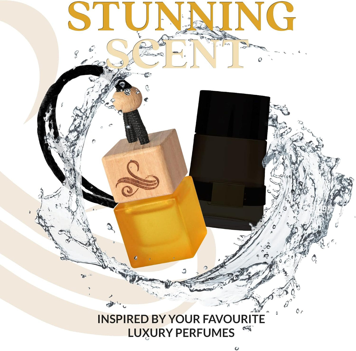 Car Air Freshener for Men - One Million Inspired Perfume Diffuser by Perfa